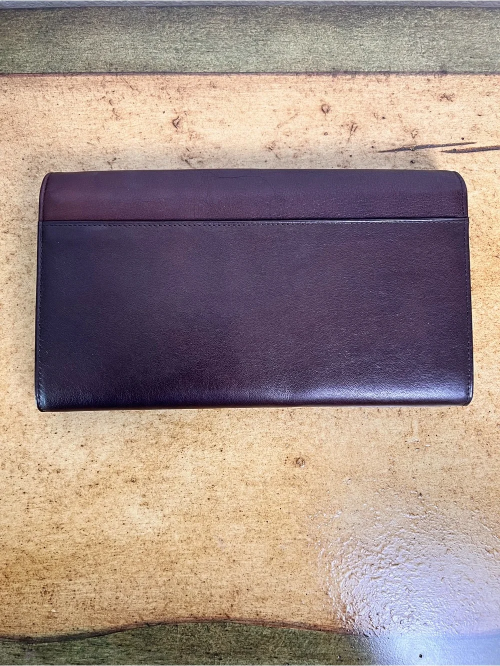 Tumi brown leather